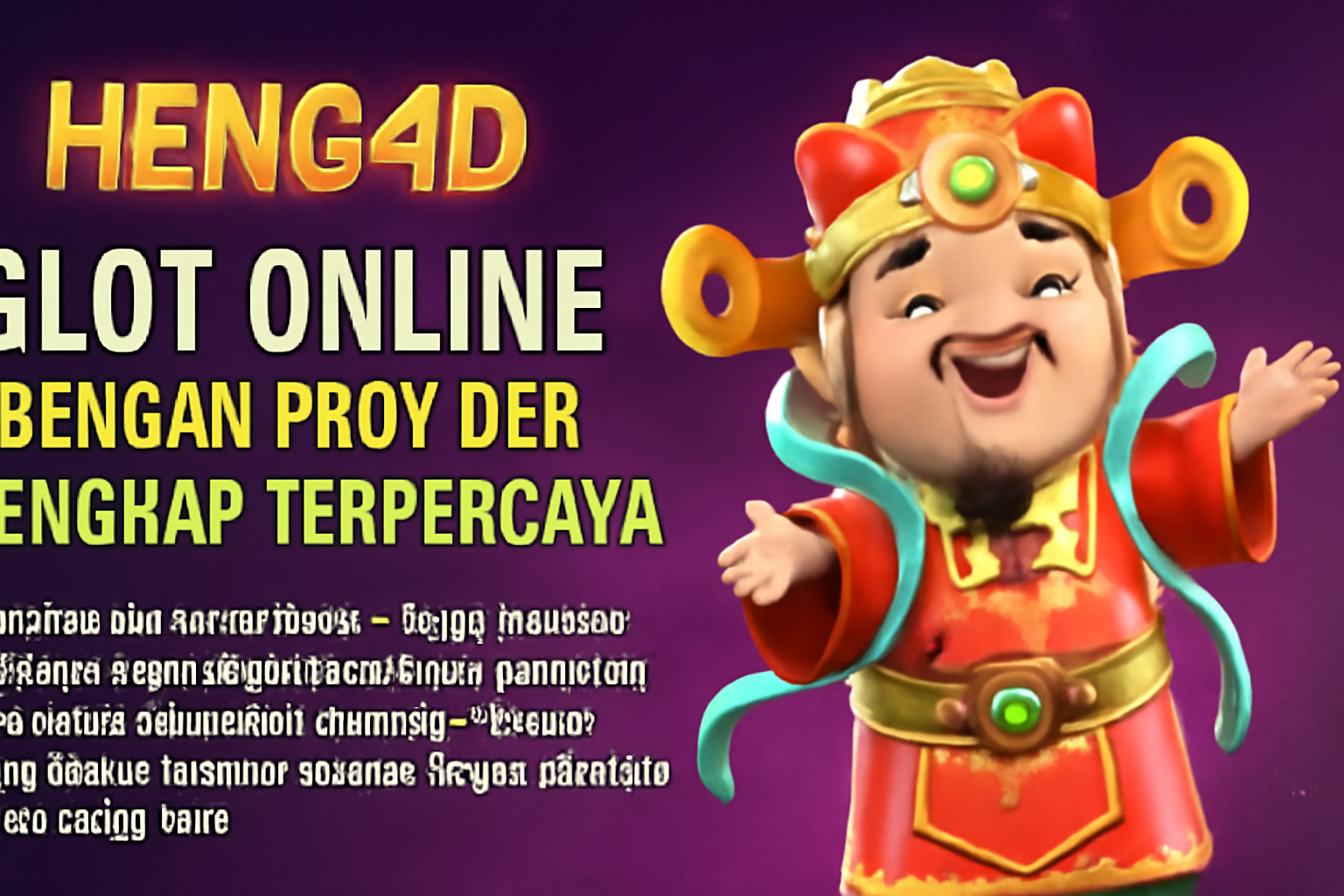 Heng4d Slot Online Dengan Provider Lengkap Terpercaya